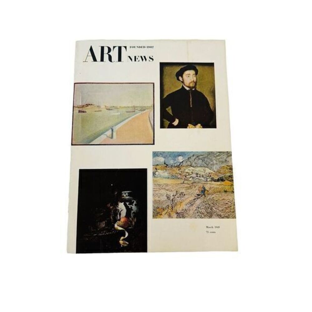 Vintage ART NEWS Magazine From March‎ 1949 Pre-owned